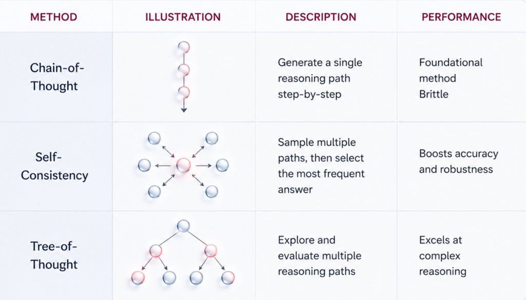 Methods and their descriptions